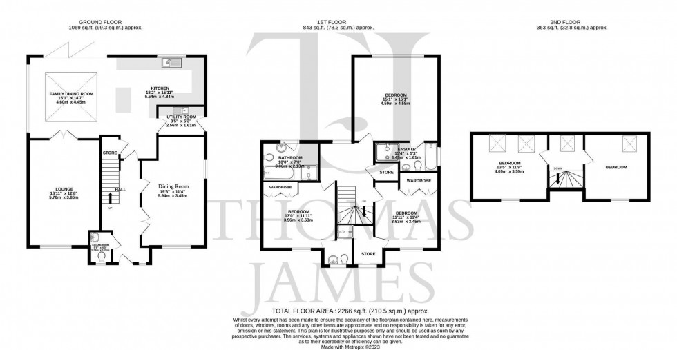 Floorplan for Walnut Grove, Cotgrave, Nottingham