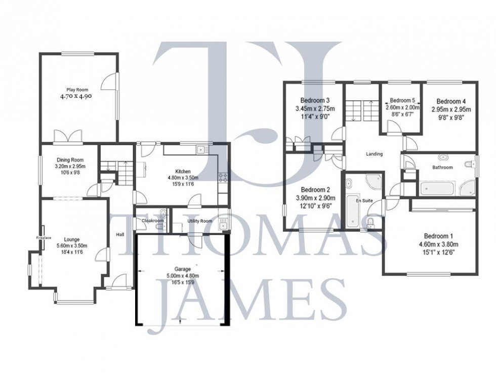 Floorplan for St. Phillips Road, Burton-On-The-Wolds, Loughborough