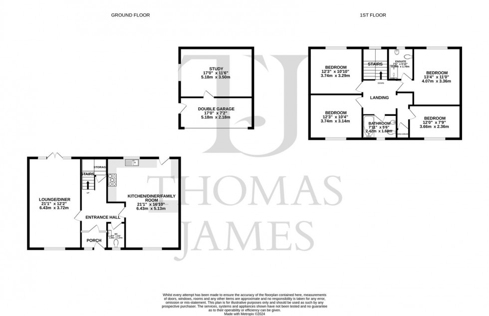 Floorplan for Riverlands Close, Gunthorpe, Nottingham