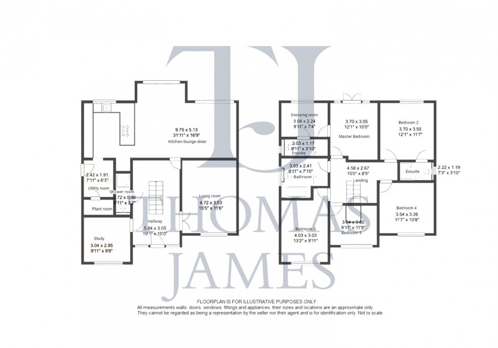 Floorplan for The Granary, Barton-In-Fabis, Nottingham