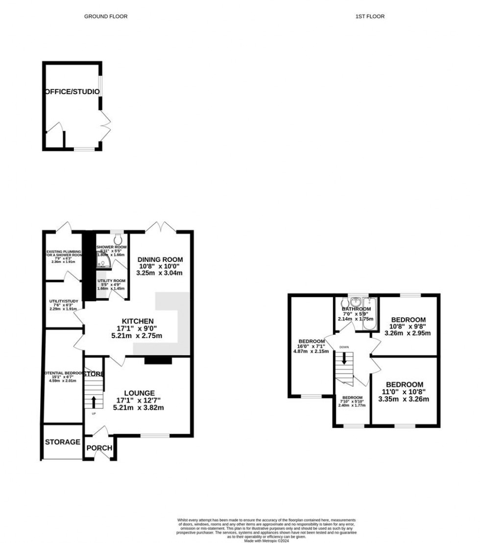 Floorplan for Rufford Road, Ruddington, Nottingham