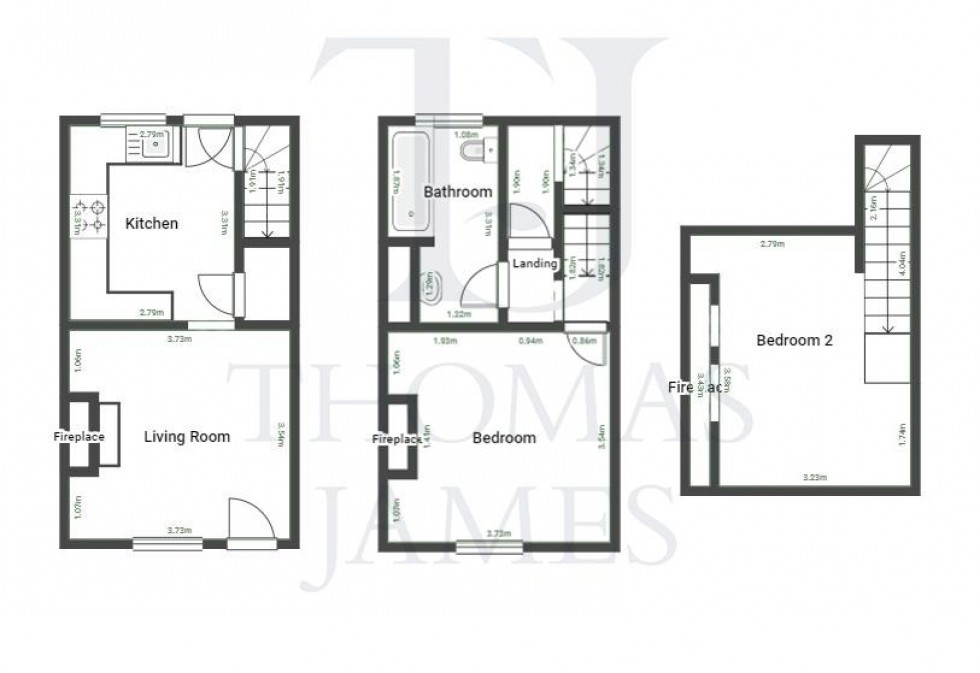 Floorplan for The Green, Ruddington