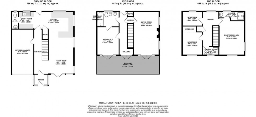 Floorplan for Fields View, Cotgrave