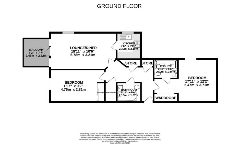 Floorplan for Manor Lodge, Manor Park, Ruddington