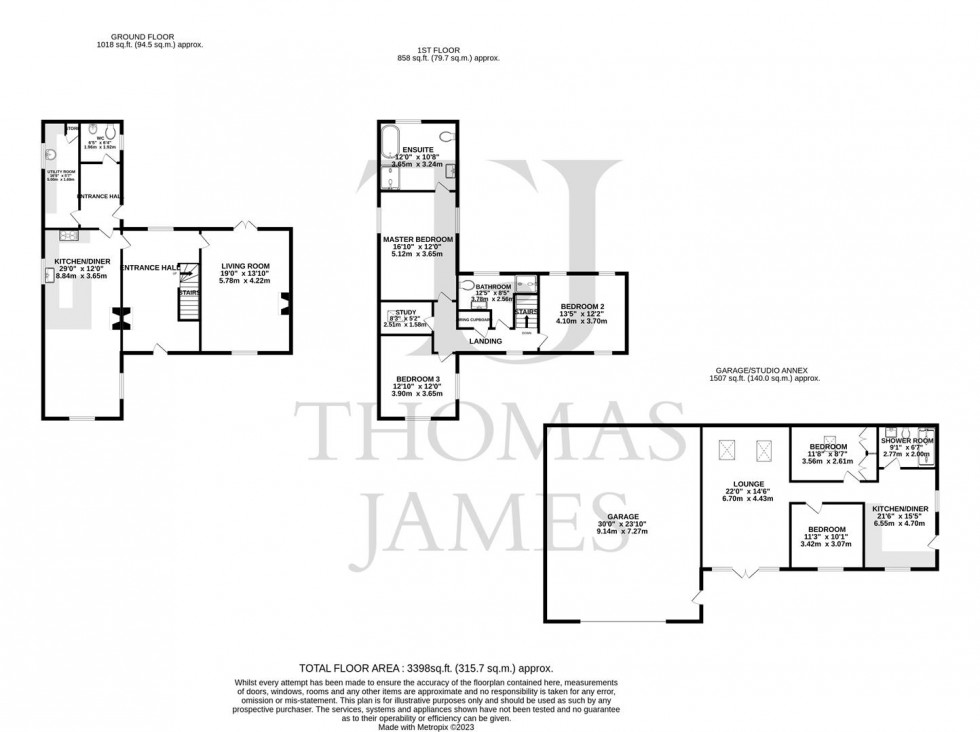 Floorplan for Morkinshire Lane, Cotgrave