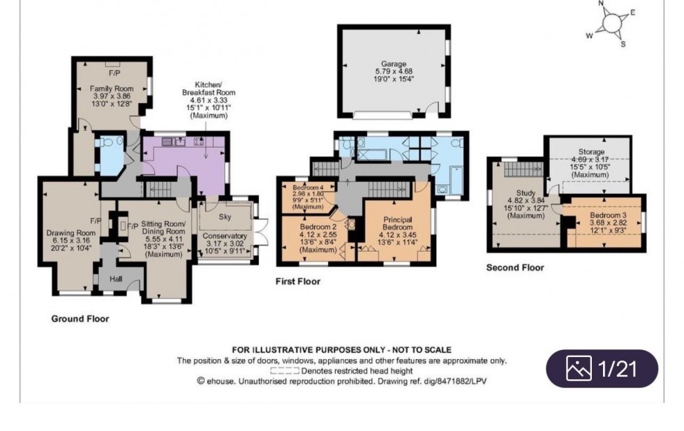 Floorplan for Church Lane, Thorpe Langton, Market Harborough