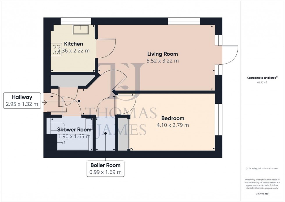 Floorplan for Manor Lodge, Manor Park, Ruddington