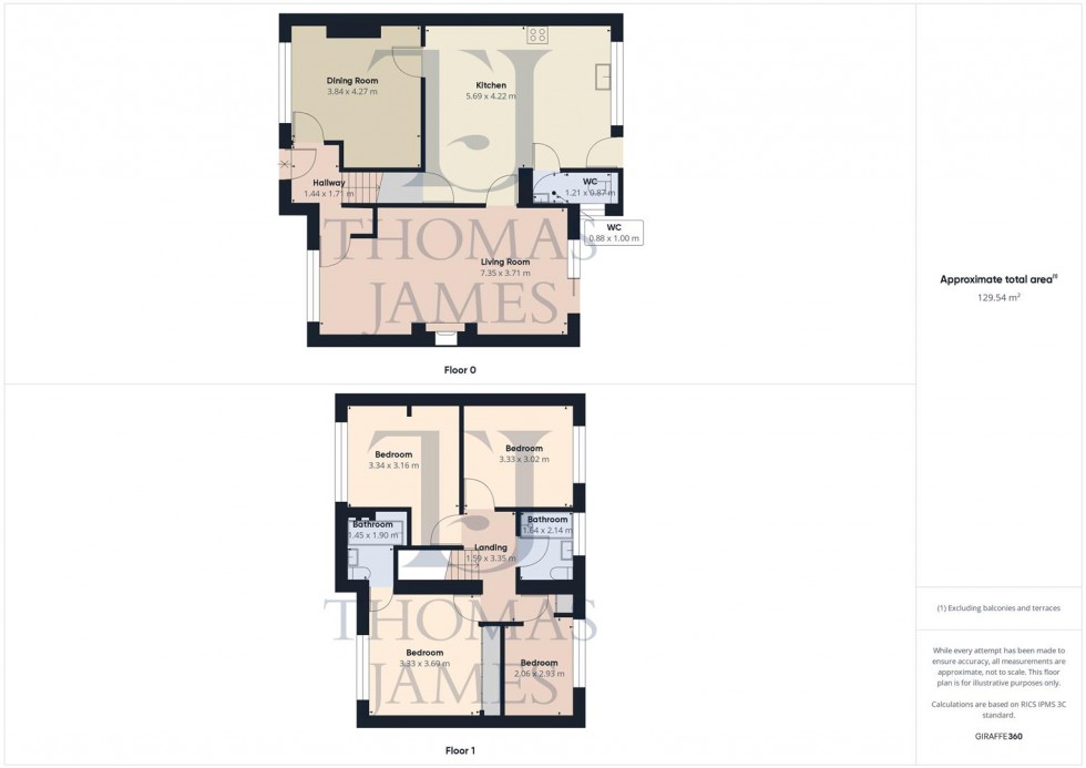 Floorplan for Lower Canaan, Ruddington