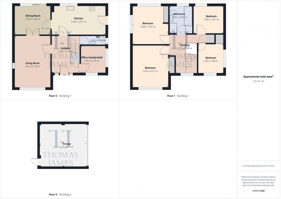 Floorplan for Newbold Way, Kinoulton, Nottingham