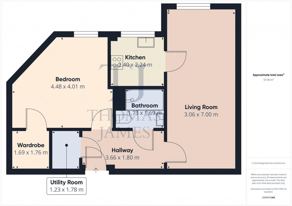 Floorplan for Manor Park, Ruddington, Nottingham