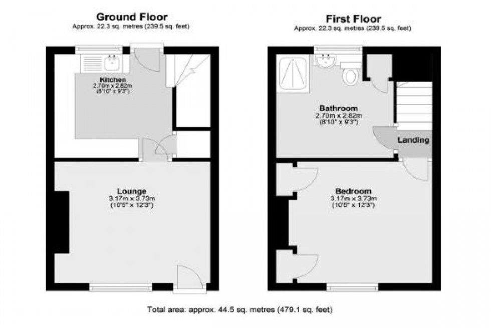 Floorplan for Asher Lane, Ruddington