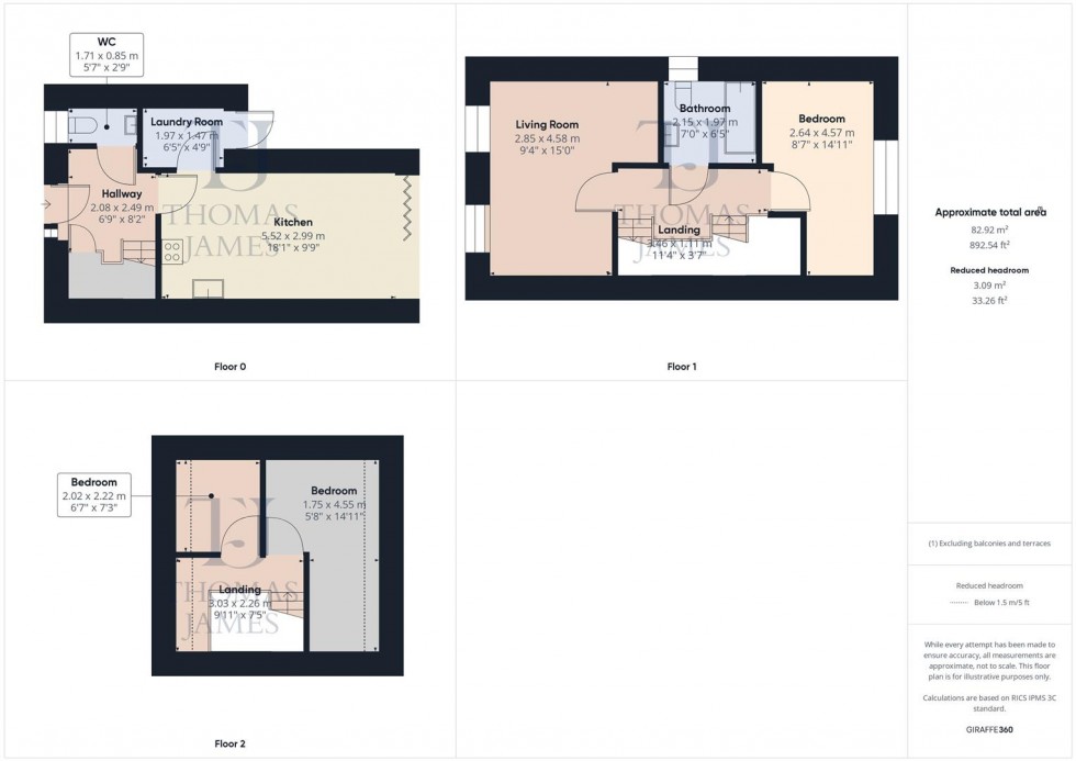 Floorplan for Kempson Street, Ruddington, Nottingham