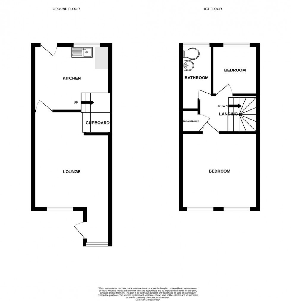 Floorplan for Okehampton Crescent, Mapperley, Nottingham