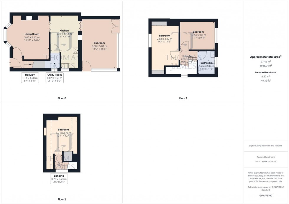 Floorplan for Ruddington Lane, Wilford, Nottingham