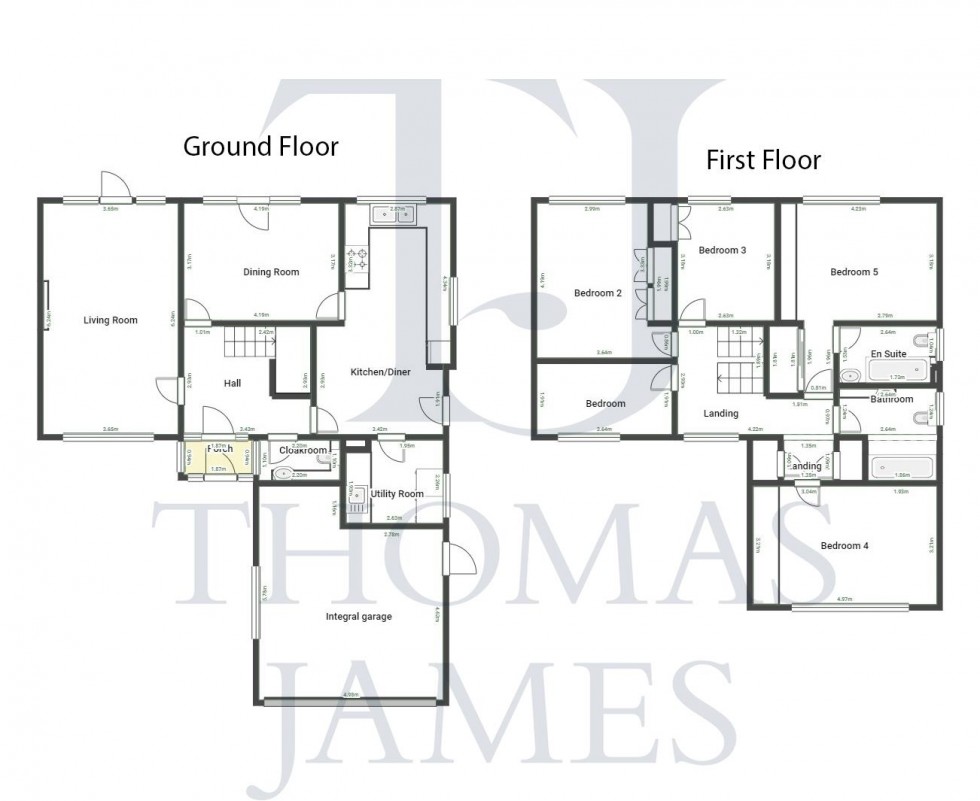 Floorplan for Gardner Drive, Kinoulton, Nottingham