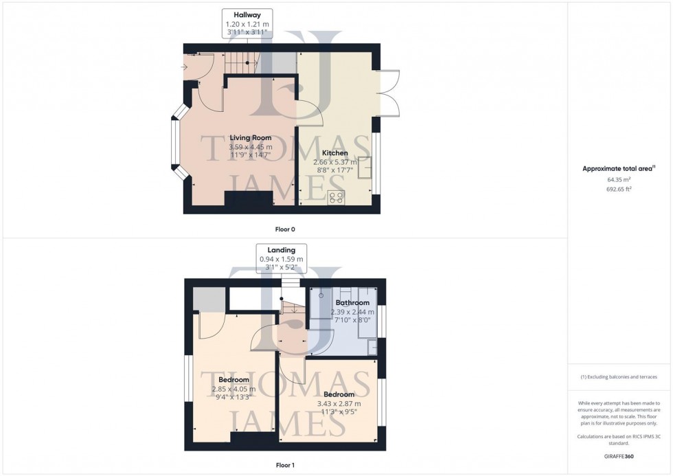 Floorplan for Ruddington Lane, Wilford, Nottingham