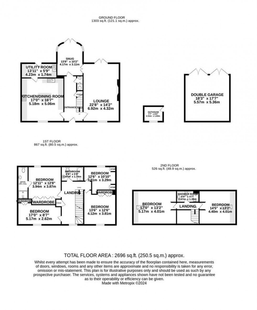 Floorplan for Widmerpool Road, Wysall, Nottingham