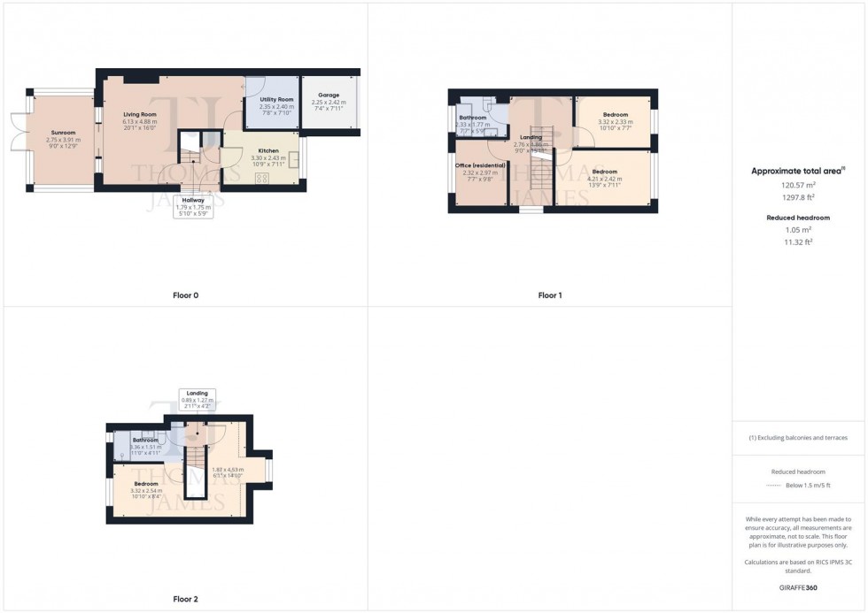 Floorplan for Woodley Street, Ruddington