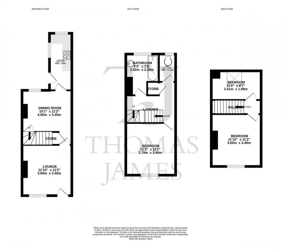 Floorplan for Chippendale Street, Nottingham