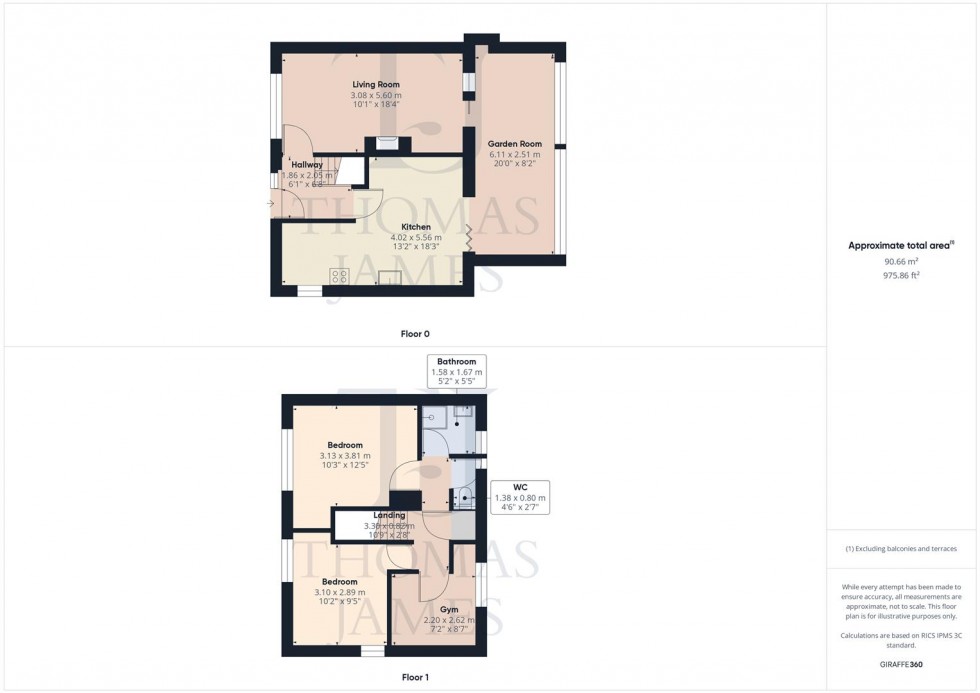 Floorplan for Crosshill, Cotgrave, Nottingham