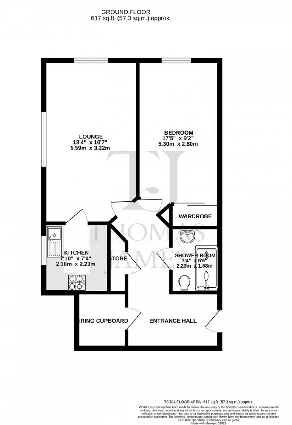 Floorplan for Manor Lodge, Manor Park, Ruddington, Nottingham