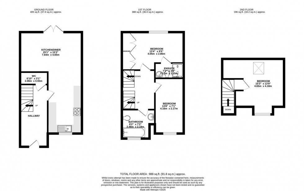 Floorplan for Lace Gardens, Ruddington, Nottingham