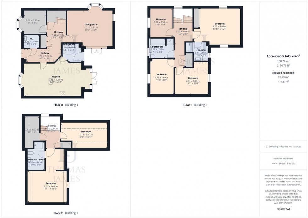 Floorplan for Kingfisher Drive, Cotgrave